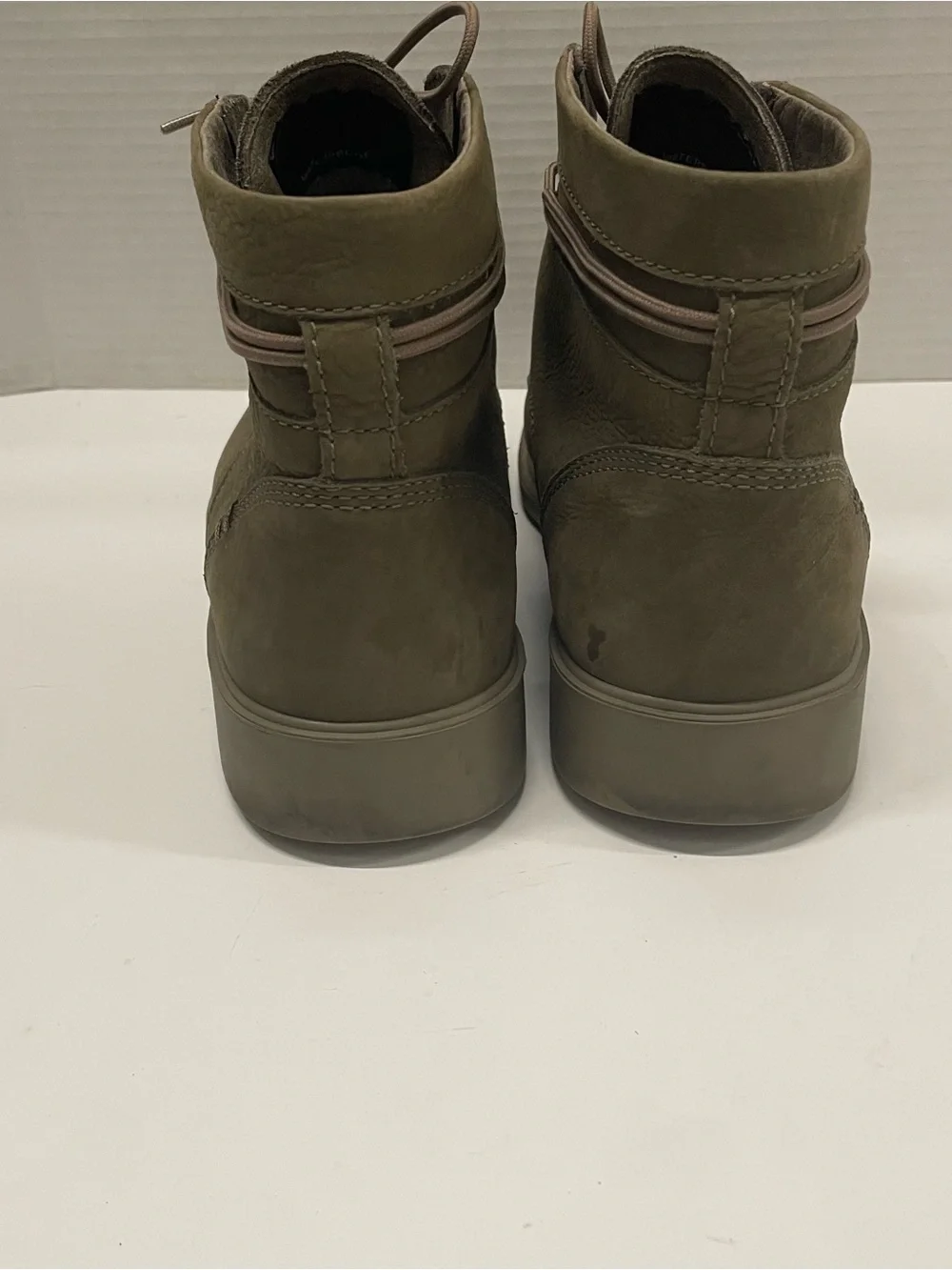 KODIAK Womens Size 10 Original Wrap Waterproof Boots Dark Olive Green/Brown